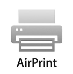 AirPrint ist eine Apple Technologie, welche drahtloses Drucken unterstützt, ohne dass zusätzliche Treiber heruntergeladen werden müssen