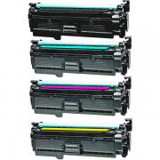 Alternativ Toner MultiPack Bk,C,M,Y White box 11000pg + 3x6000pg VE=4 (ersetzt HP 507A/CE401A 507A/CE402A 507A/CE403A 507X/CE400X) für HP LaserJet EP 500