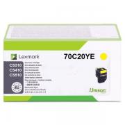 Lexmark 702Y (70C20YE) Toner gelb