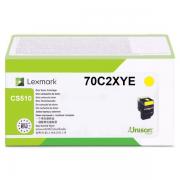 Lexmark 702XY (70C2XYE) Toner gelb