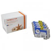 Alternativ Tintenpatrone MultiPack Bk,C,M,Y 13ml + 3x6,6ml VE=4 (ersetzt Epson T1285) für Epson Stylus S 22/SX 235 W/SX 420/SX 430 W