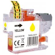 Alternativ Tintenpatrone gelb, 200 Seiten 6,5ml (ersetzt Brother LC421Y) für Brother DCP-J 1050