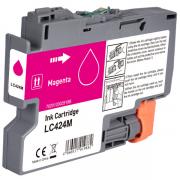 Alternativ Tintenpatrone magenta, 750 Seiten 8ml (ersetzt Brother LC424M) für Brother DCP-J 1200