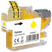 Alternativ Tintenpatrone gelb, 1.500 Seiten 19ml (ersetzt Brother LC422XLY) für Brother MFC-J 5340