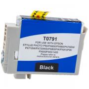 Alternativ Tintenpatrone schwarz 11ml (ersetzt Epson T0791) für Epson Stylus Photo P 50/PX 730/1400