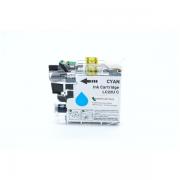 Alternativ Tintenpatrone cyan XL 15,4ml (ersetzt Brother LC22UC) für Brother DCP-J 785