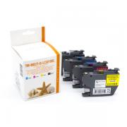 Alternativ Tintenpatrone MultiPack Bk,C,M,Y 68ml + 3x17ml VE=4 (ersetzt Brother LC3219XLVALDR) für Brother MFC-J 5330