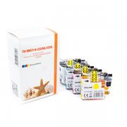 Alternativ Tintenpatrone MultiPack Bk,C,M,Y 57,6ml + 3x15,6ml VE=4 (ersetzt Brother LC225XLC LC225XLM LC225XLY LC229XLBK) für Brother MFC-J 5320