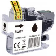 Alternativ Tintenpatrone schwarz, 200 Seiten 10,5ml (ersetzt Brother LC421BK) für Brother DCP-J 1050