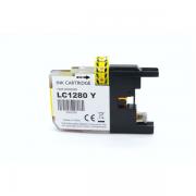 Alternativ Tintenpatrone gelb High-Capacity 20ml (ersetzt Brother LC1220Y LC1240Y LC1280XLY) für Brother DCP-J 525/MFC-J 6510