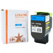 Alternativ Toner-Kit cyan, 3.000 Seiten (ersetzt Lexmark 802HC) für Lexmark CX 410/510