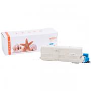 Alternativ Toner-Kit cyan, 6.000 Seiten (ersetzt OKI 46490607) für OKI C 532