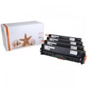 Alternativ Toner MultiPack Bk,C,M,Y 4400pg + 3x2700pg VE=4 (ersetzt HP 312A/CF381A 312A/CF382A 312A/CF383A 312X/CF380X) für HP CLJ Pro M 476