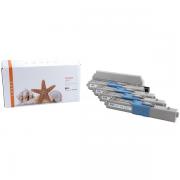 Alternativ Toner MultiPack Bk,C,M,Y 2200pg + 3x1500pg VE=4 (ersetzt OKI 44973533 44973534 44973535 44973536) für OKI C 301