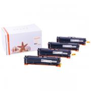 Alternativ Toner MultiPack Bk,C,M,Y 2800pg + 3x2300pg VE=4 (ersetzt HP 201X/CF400X 201X/CF401X 201X/CF402X 201X/CF403X) für HP Pro M 252