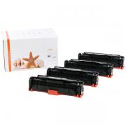 Alternativ Toner MultiPack Bk,C,M,Y 3500pg + 3x2800pg VE=4 (ersetzt HP 304A/CC530A 304A/CC531A 304A/CC532A 304A/CC533A) für HP CLJ CP 2025