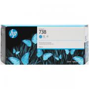 HP 738 (676M6A) Tintenpatrone cyan