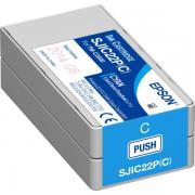 Epson SJI-C-22-P-(C) (C33S020602) Tintenpatrone cyan