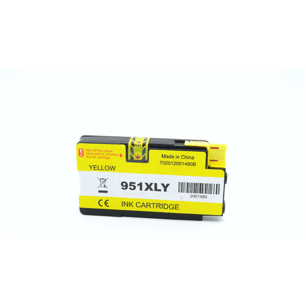 Alternativ Tintenpatrone gelb 26ml (ersetzt HP 951XL) für HP OfficeJet Pro 8100/8610/8620
