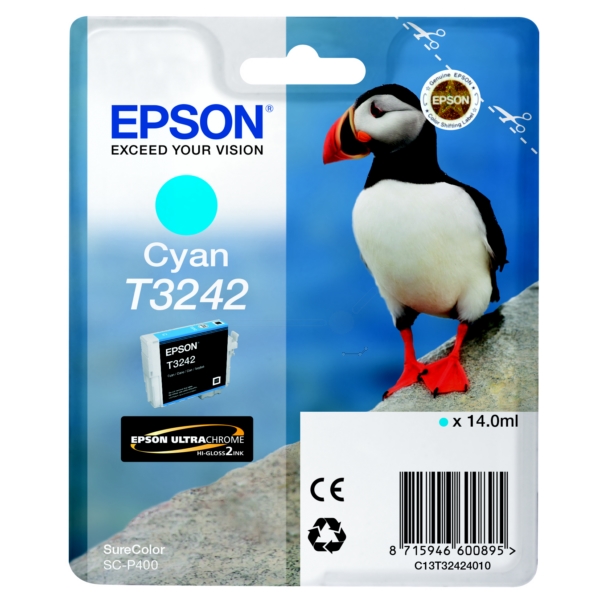 Epson T3242 (C 13 T 32424010) Tintenpatrone cyan