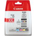 Canon CLI-581 XXL (1998 C 007) Tintenpatrone MultiPack  kompatibel mit  Pixma TS 9550