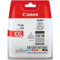 Canon CLI-581 XXL (1998 C 007) Tintenpatrone MultiPack  kompatibel mit  Pixma TS 9500 Series