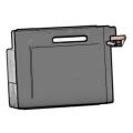 Alternativ Druckkopfpatrone schwarz 28ml (ersetzt Canon BC-02) für Canon BJ 10/BJC 210/Fax B 310  kompatibel mit Starwriter Pro 5000