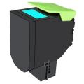 Alternativ Toner-Kit cyan white box, 4.000 Seiten (ersetzt Lexmark 802XC) für Lexmark CX 510  kompatibel mit  CX 510 dhe