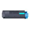 Alternativ Toner cyan, 4.500 Seiten (ersetzt OKI 42127407 42127456 42804515 42804539) für OKI C 3100/3200/5100/5200/5250  kompatibel mit  C 3100