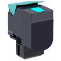 Alternativ Toner cyan white box, 4.000 Seiten (ersetzt Lexmark C544X1CG) für Lexmark C 544/546  kompatibel mit  C 544 Series