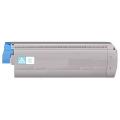 OKI 46471103 Toner cyan  kompatibel mit  C 833 DT