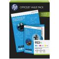HP 953XL (1CC21AE) Tintenpatrone MultiPack  kompatibel mit  OfficeJet Pro 7740 WF