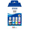 Epson 102 (C 13 T 03R640) Tintenpatrone MultiPack  kompatibel mit  EcoTank ET-4850