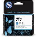 HP 712 (3ED67A) Tintenpatrone cyan  kompatibel mit  DesignJet T 210