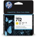 HP 712 (3ED69A) Tintenpatrone gelb  kompatibel mit  DesignJet T 200 Series