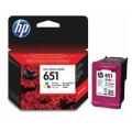 HP 651 (C2P11AE) Druckkopfpatrone color  kompatibel mit  OfficeJet 202