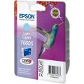 Epson T0805 (C 13 T 08054011) Tintenpatrone cyan hell  kompatibel mit  