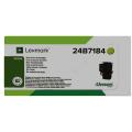 Lexmark 24 B 7184 Toner gelb  kompatibel mit  