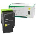 Lexmark 78C2UYE Toner gelb  kompatibel mit  CX 625 adhe