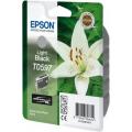 Epson T0597 (C 13 T 05974020) Tintenpatrone schwarz hell  kompatibel mit  