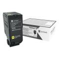 Lexmark 75B0040 Toner gelb  kompatibel mit  CS 727 de