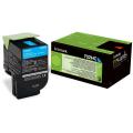 Lexmark 702HC (70C2HC0) Toner cyan  kompatibel mit  