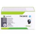 Lexmark 702C (70C20CE) Toner cyan  kompatibel mit  CS 410 n