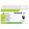 Lexmark 702XC (70C2XCE) Toner cyan  kompatibel mit  