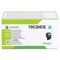 Lexmark 702HC (70C2HCE) Toner cyan  kompatibel mit  CS 310 dn