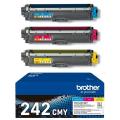 Brother TN-242 CMY Toner MultiPack  kompatibel mit  