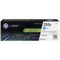 HP 220X (W 2201 X) Toner cyan  kompatibel mit  Color LaserJet Pro 4202 dn