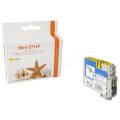 Alternativ Tintenpatrone gelb 14,6ml (ersetzt Epson 27XL) für Epson WF 3620  kompatibel mit  WorkForce WF-3640 DTWF