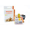 Alternativ Tintenpatrone gelb 15ml (ersetzt Brother LC121Y LC123Y LC125XLY) für Brother DCP-J 132/MFC-J 285/MFC-J 4510/MFC-J 6920  kompatibel mit 
