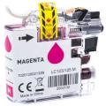 Alternativ Tintenpatrone magenta 16,6ml (ersetzt Brother LC121M LC123M LC125XLM) für Brother DCP-J 132/MFC-J 285/MFC-J 4510/MFC-J 6920  kompatibel mit  DCP-J 4110 W